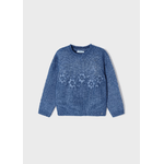 MAYORAL MAGLIA MAGLIONE MAGLIE BAMBINA MAYORAL 4301 BLU ORIGINALE AI 2024