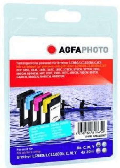 4-INK-CARTRIDGE-AGFA-PHOTO-APB1100SETD-LC1100--BK-C-M-Y