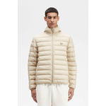 Fred Perry GIUBBINO PIUMINO UOMO FRED PERRY HOODED J4565 198655 691 BEIGE ORIGINALE AI 2024