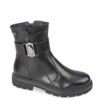 VALLEVERDE SCARPE ANFIBIO STIVALE DONNA VALLEVERDE 49216 PELLE NERO ORIGINALE AI 2024
