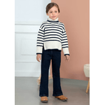 ABEL & LULA by MAYORAL  PANTALONE JEANS ABEL E LULA MAYORAL RAGAZZA 5772 COTONE 4 BLU ORIGINALE AI 2024