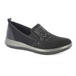 INBLU SCARPE PANTOSCARPE CASUAL DONNA INBLU WG000028 WG28 NERO ORIGINALE AI 2024