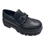 INBLU SCARPE MOCASSINO DONNA INBLU IC000005 IC005 ECO PELLE NERO ORIGINALE AI 2024