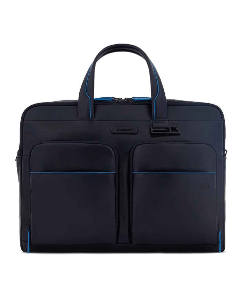 PIQUADRO BORSA CARTELLA UOMO PIQUADRO CA6026B2V PELLE BLU ORIGINALE AI 2024