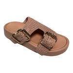 TOSCA BLU SCARPE SANDALI DONNA TOSCA BLU VALLE SS2278S688 PELLE R80 ROSA ORIGINALE PE