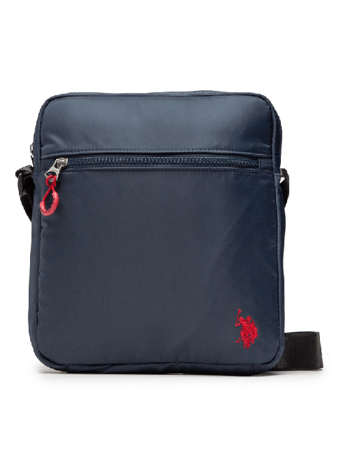 U.S. POLO ASSN. BORSA TRACOLLA UOMO US POLO ASSN BIGFORK BIUB55675MIA212 BLU ORIGINALE PE 2024