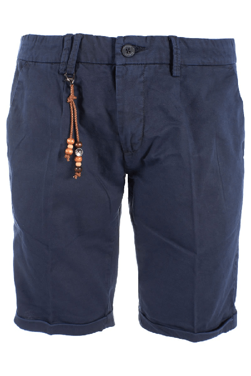 YES ZEE BERMUDA SHORT UOMO YES ZEE P760 PH00 0951 01 COTONE 0710 BLU ORIGINALE PE 2024