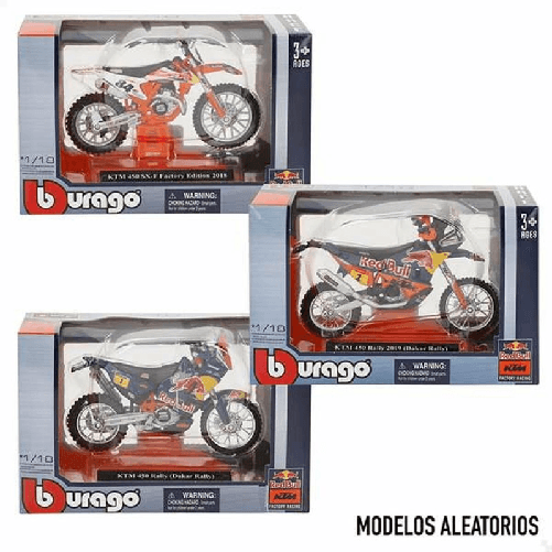 Colorbaby Motocicletta Colorbaby Wrb Ktm Cross 1:18