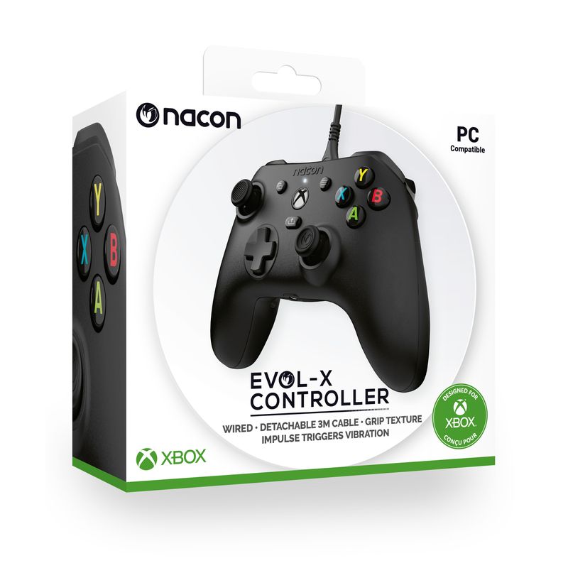 NACON-XBXEVOL-X-periferica-di-gioco-Nero-USB-Gamepad-Xbox