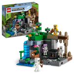 LEGO-Minecraft-21189-Le-Segrete-dello-Scheletro-Set-di-Costruzioni-con-Personaggi-e-Balestra-Giocattolo-Giochi-per-Bambini