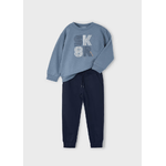 MAYORAL TUTA TUTE FELPA PANTALONE BAMBINO MAYORAL 4883 04883 94 BLU ORIGINALE AI 2025
