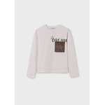 MAYORAL MAGLIA MAGLIE T SHIRT RAGAZZO MAYORAL 7017 07017 36 BEIGE ORIGINALE AI 2025