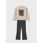 MAYORAL TUTA TUTE FELPA LEGGINGS RAGAZZA MAYORAL 7755 07755 40 GRIGIO ORIGINALE AI 2025