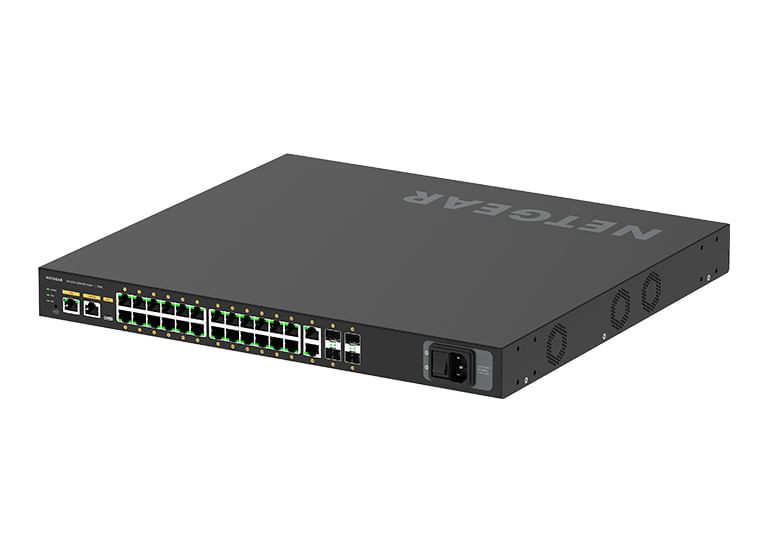 NETGEAR-M4250-26G4XF-PoE--Gestito-L2-L3-Gigabit-Ethernet--10-100-1000--Supporto-Power-over-Ethernet--PoE--1U-Nero