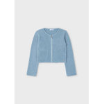 MAYORAL MAGLIA MAGLIONE CARDIGAN BAMBINA MAYORAL 4363 04363 40 CELESTE ORIGINALE AI 2025