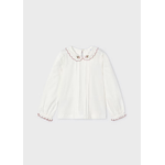 MAYORAL BLUSA MAGLIA CAMICIA BAMBINA MAYORAL 4116 04116 60 BEIGE ORIGINALE AI 2025