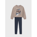 MAYORAL COMPLETO FELPA LEGGINGS RAGAZZA MAYORAL 7754 07754 36 BLU ORIGINALE AI 2025