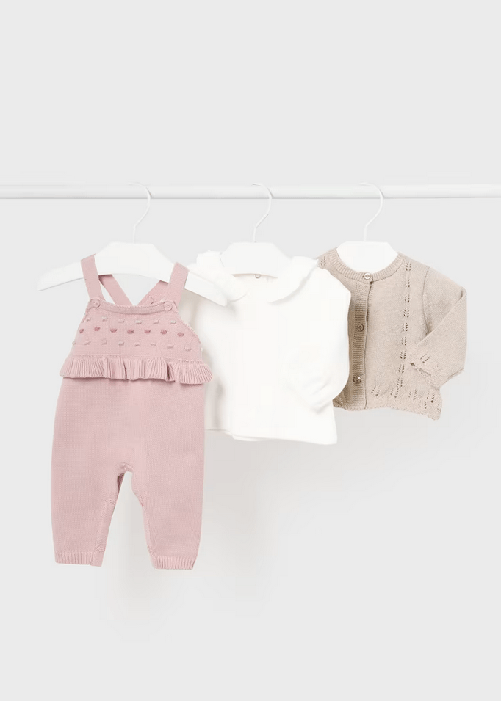 MAYORAL COMPLETO GIACCA MAGLIA SALOPETTE NEONATA MAYORAL 2608 02608 71 ORIGINALE AI 2025