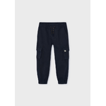 MAYORAL PANTALONE PANTALONI CARGO BAMBINO MAYORAL 4537 04537 27 BLU ORIGINALE AI 2025