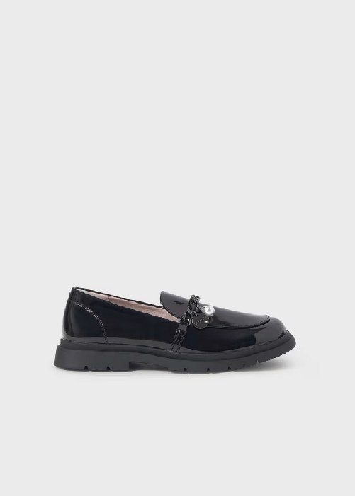 MAYORAL SCARPE MOCASSINO RAGAZZA MAYORAL 48471 PELLE 51 NERO ORIGINALE AI 2025