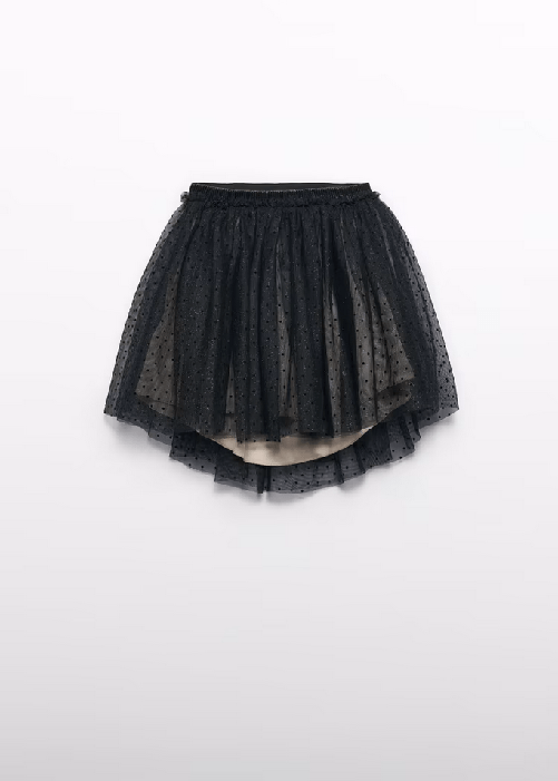 ABEL & LULA by MAYORAL GONNA GONNE BAMBINA ABEL E LULA 5521 05521 5 NERO ORIGINALE AI 2025