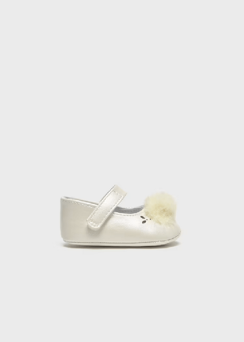 MAYORAL SCARPE CERIMONIA CASUAL NEONATA MAYORAL 9792 09792 82 BIANCO ORIGINALE AI 2025