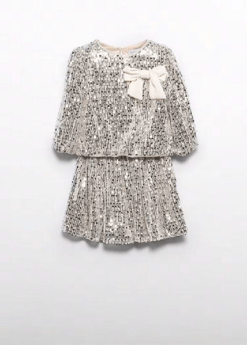 ABEL & LULA by MAYORAL ABITO VESTITO ABITI BAMBINA ABEL E LULA 5544 05544 9 ORO ORIGINALE AI 2025