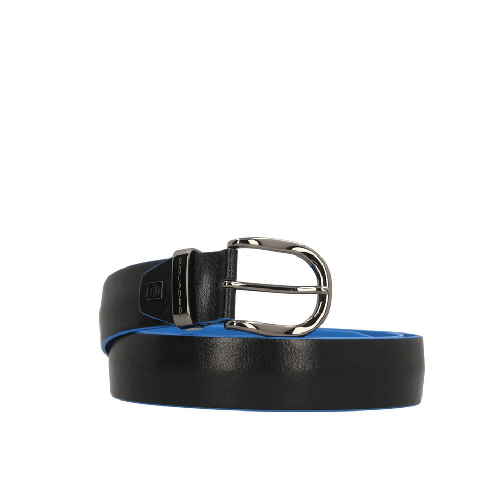 PIQUADRO CINTURA CINTURE CINTA UOMO PIQUADRO CU6521B2 PELLE NERO ORIGINALE AI 2025