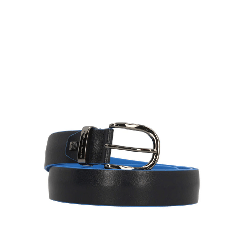 PIQUADRO CINTURA CINTURE CINTA UOMO PIQUADRO CU6521B2 PELLE BLU ORIGINALE AI 2025