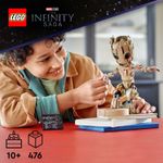 LEGO-Marvel-76217-Io-Sono-Groot-Set-Costruzioni-con-Modellino-Marvel-dei-Guardiani-della-Galassia-Supereroe-Giocattolo