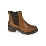 VALLEVERDE SCARPE STIVALETTI STIVALE DONNA VALLEVERDE 28M105 PELLE MARRONE ORIGINAL AI 2025