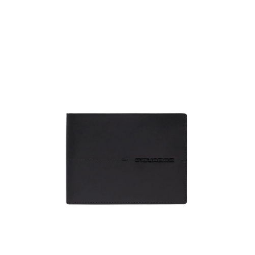 PIQUADRO PORTAFOGLIO PORTAFOGLI UOMO PIQUADRO PU1392W135R PELLE NERO ORIGINALE AI 2025