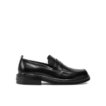 CALVIN KLEIN JEANS SCARPE MOCASSINO UOMO CALVIN KLEIN JEANS HM0HM01682 PELLE NERO ORIGINALE AI 2025