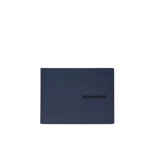 PIQUADRO PORTAFOGLIO PORTAFOGLI UOMO PIQUADRO PU1392W135R PELLE BLU ORIGINALE AI 2025