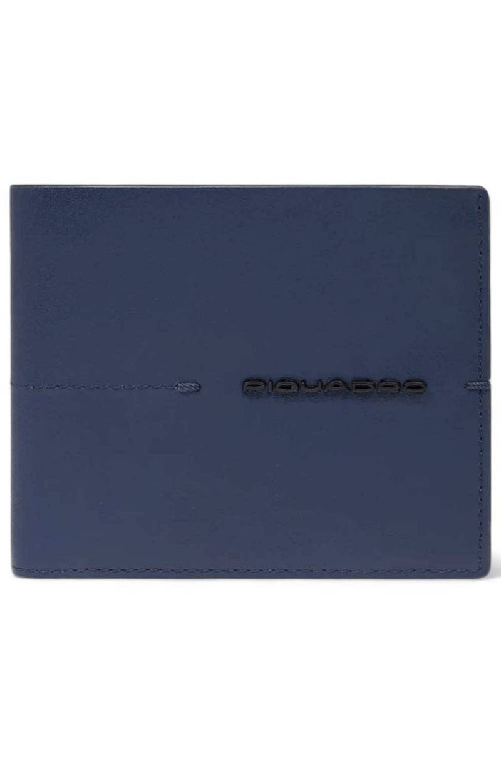 PIQUADRO PORTAFOGLIO PORTAFOGLI UOMO PIQUADRO PU3891W135R PELLE BLU ORIGINALE AI 2025
