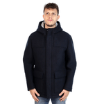 MANUEL RITZ CAPPOTTO CAPPOTTI GIUBBOTTO UOMO MANUEL RITZ 3732H8407C 89 BLU ORIGINALE AI 2025