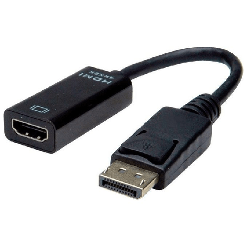 Value-12.99.3139-cavo-e-adattatore-video-015-m-DisplayPort-HDMI-tipo-A--Standard--Nero