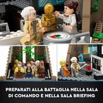 LEGO-75365-Star-Wars--A-New-Hope-Base-Ribelle-su-Yavin-4-con-10-Minifigure-2-Droidi-Starfighter-Y-wing-e-Sala-Comando