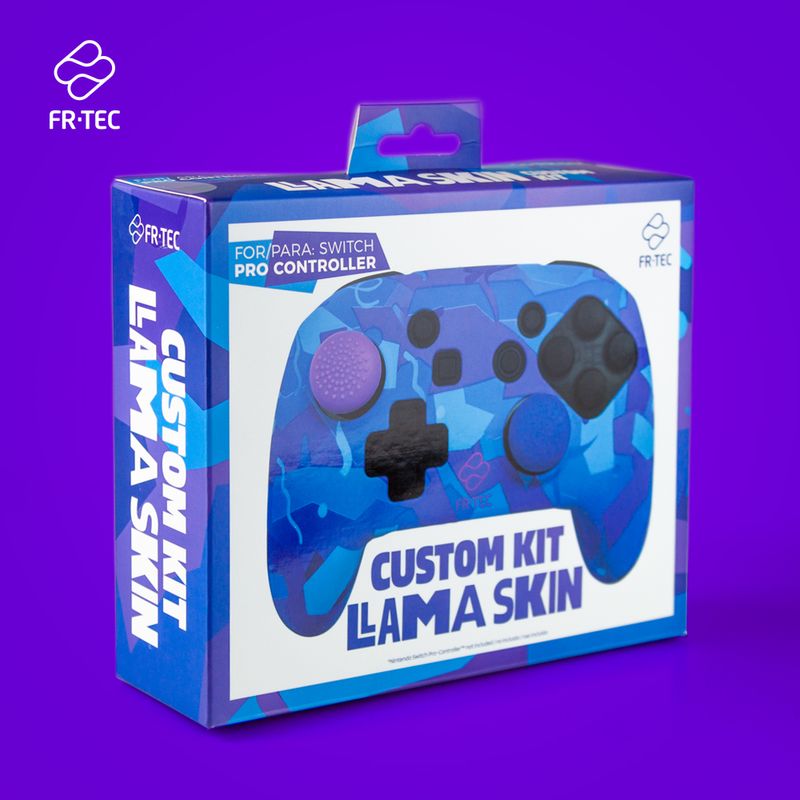 FR-TEC-Funda-de-Silicona---Grips-para-Joysticks-Custom-Kit-Llama-Skin-para-Mando-de-Nintendo-Switch-Pro-Controller---Ski