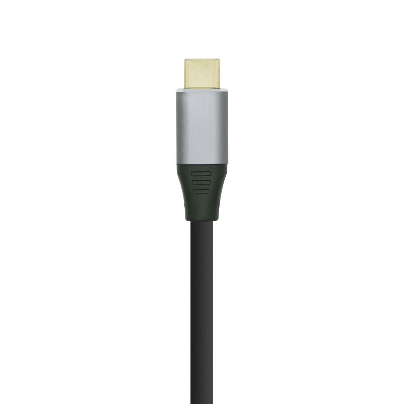 AISENS-A109-0392-cavo-e-adattatore-video-08-m-HDMI-tipo-A--Standard--USB-tipo-C-Alluminio-Nero