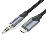 Vention  Adattatore Vention CableTech da Micro-USB a Jack da 35 mm - Connettori di alta qualità - USB 2.0