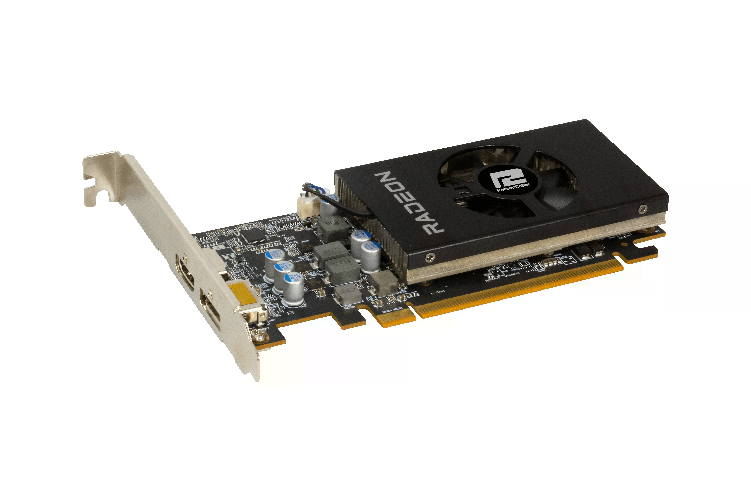 PowerColor AXRX 6400 LP 4GBD6-DH scheda video AMD Radeon RX 6400 4 GB GDDR6