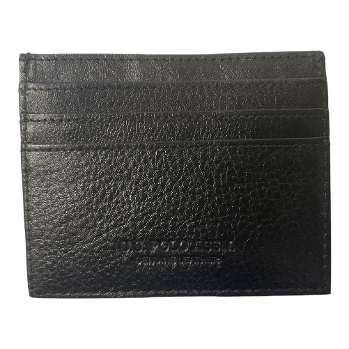U.S. POLO ASSN. PORTAFOGLI UOMO US POLO ASSN BRAZIL AEUZ32547MHA000 PELLE NERO ORIGINALE AI 2025