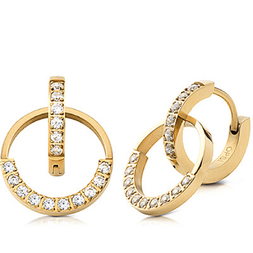 OPS OBJECTS ORECCHINI CERCHIO DONNA OPS OBJECTS OPSOR 787 1950 DREAMS ORO ORIGINALE AI 2025