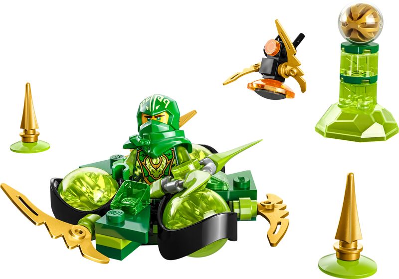 LEGO-NINJAGO-71779-Spin-Power-Dragon-di-Lloyd-Trottola-Giocattolo-da-Collezione-Piccolo-Regalo-Ninja-per-Bambini-6--Anni