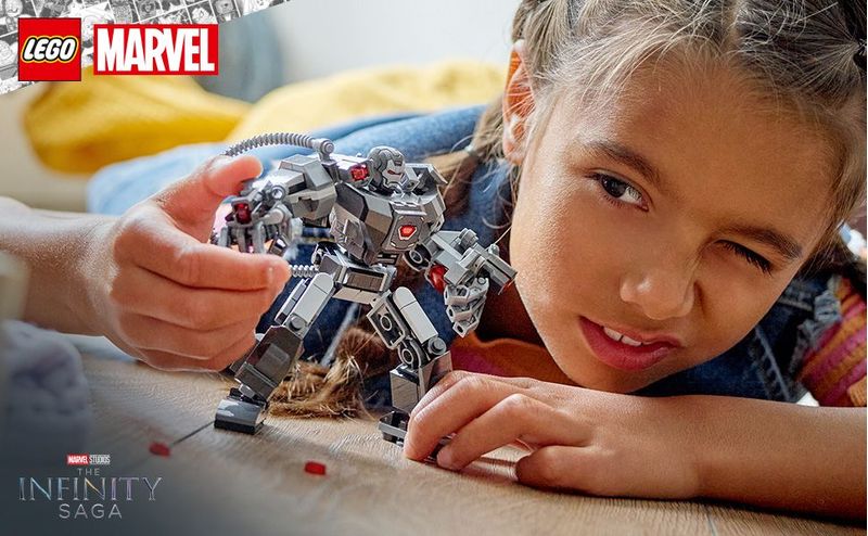 LEGO-Marvel-76277-Mech-di-War-Machine-Giocattolo-Action-Figure-per-Bambini-6--Anni-Supereroe-con-3-Shooter-Personaggio-MCU