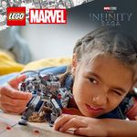 LEGO-Marvel-76277-Mech-di-War-Machine-Giocattolo-Action-Figure-per-Bambini-6--Anni-Supereroe-con-3-Shooter-Personaggio-MCU