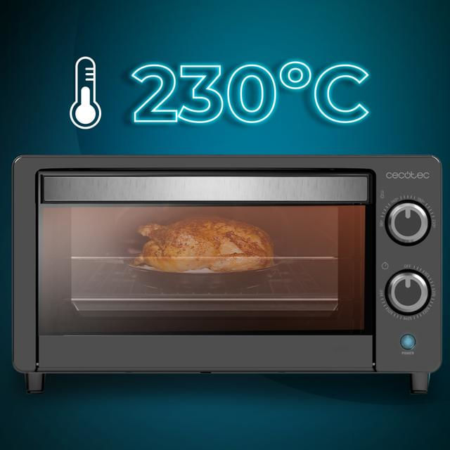 Cecotec-03816-forno-10-L-1000-W-Nero