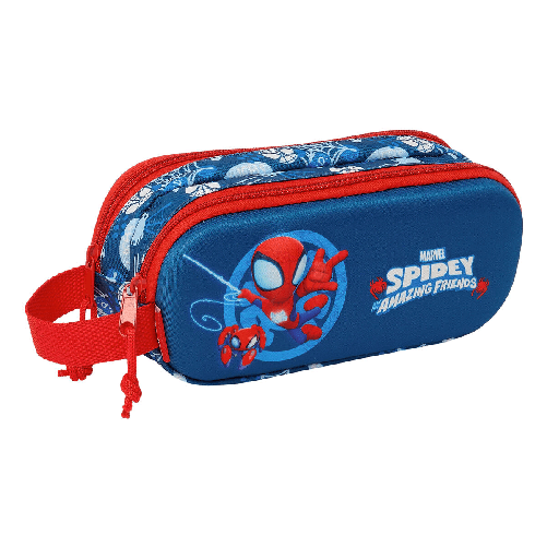 Spider-Man Portaoggetti Doppio Spider-Man Rosso Blu Marino 21 x 8 x 6 cm 3D
