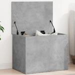 VidaXL Contenitore Grigio Cemento 60x42x46 cm in Legno Multistrato